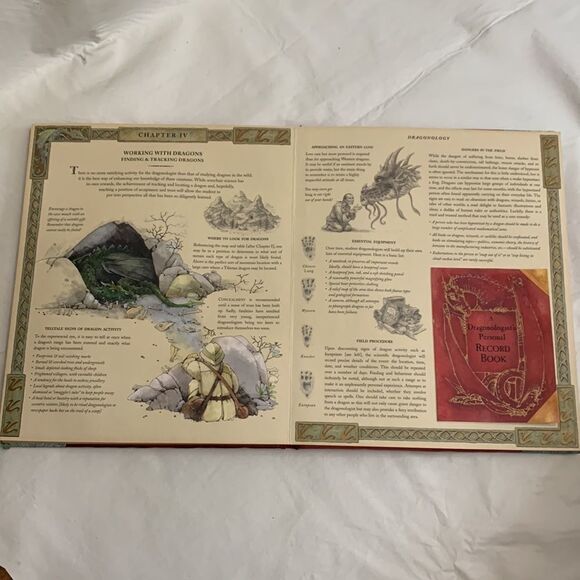 Dragonology The Complete Book Dragons Red Book Species History Behavior Taming - Picture 8 of 12
